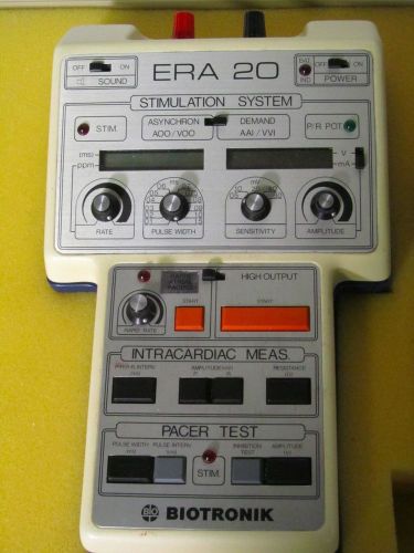 Biotronik ERA 20 Intracardiac Measurement-Pacemaker Test- Pacing System Analyzer