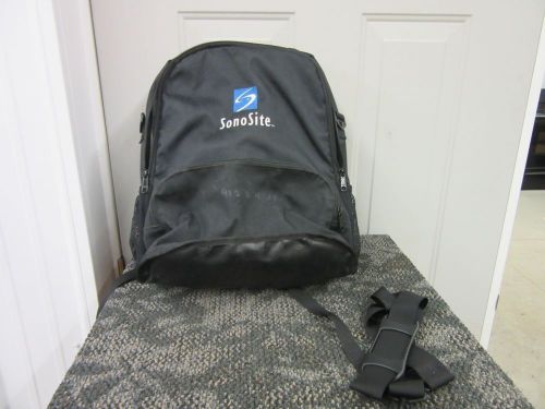 SONOSITE SITEPACK BACKPACK BAG FIELD CARY CASE EXAM ULTRASOUND MEDICAL USED