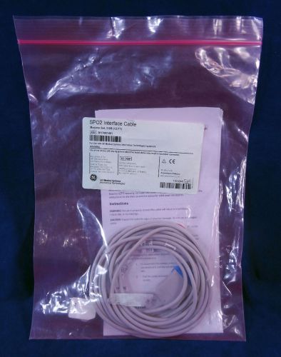 Ge/datex-ohmeda/masimo set spo2 interface cable 2017002-001 for sale