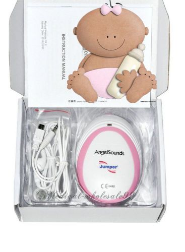 2015 New HOT! Baby Angels sound heart fetal doppler Prenatal Monitor+GEL CE&amp;FDA