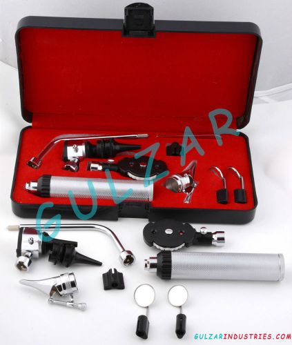 ENT Opthalmoscope Otoscope Nasal Larynx Diagnostic Set, 25% Off (12 Pcs)