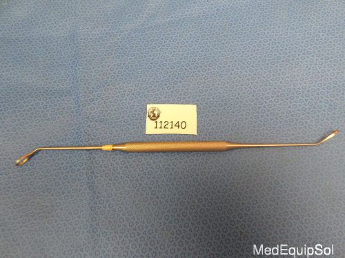 V. Mueller  RH3592 Coakley Sinus Curette, 45 degree Angle, 9 7/8&#034;