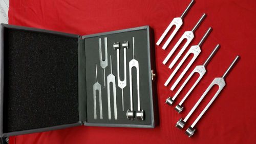 7 Tuning Forks Set Medical Surgical Chiropractic Physical Diagnostic instruments