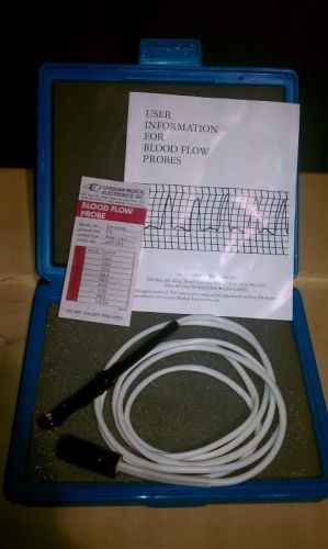 CME: Carolina Medical, Model EP408 H Blood Flow Probe