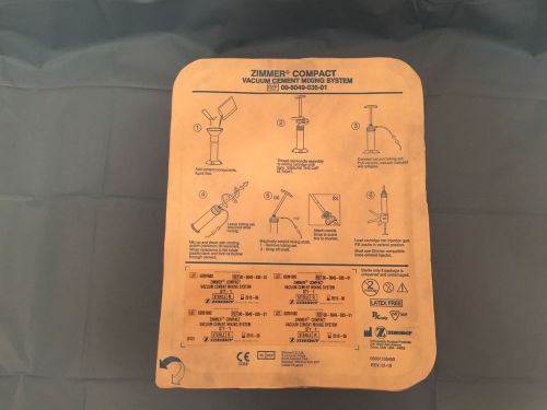 Zimmer 00-5049-035-01 Compact Vacuum Cement Mixing System