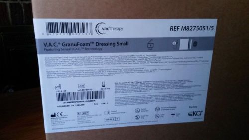 M8275051/5 V.A.C. GranuFoam Dressing Small KCI Featuring SensaT.R.A.C. Tech