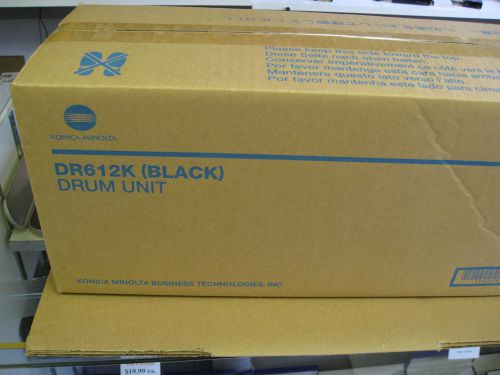 DR612K GENUINE KONICA MINOLTA BLACK DRUM UNIT BIZHUB C452 C652 552 652 A0TK0RD