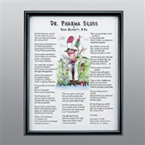 Health Care Logistics C554 Dr Pharma Seuss Print-1 Each