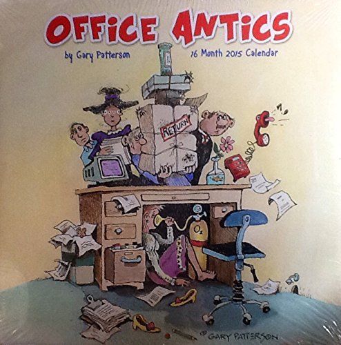 16 Month 2015 Calendar Office Antics 12 x 12 Wall New Gary Patterson