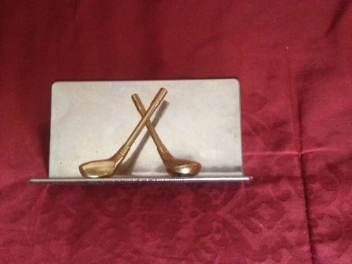 Stailess Steel GOLF Card holder