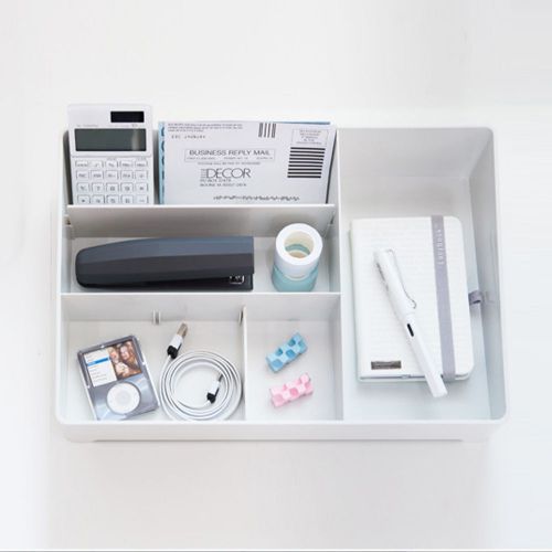 EL Desk Organizer Clean Ivory My Room SYSMAX Easy &amp; Light