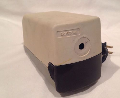 Electric Desktop School Business Pencil Sharpener Vintage Boston Model 19