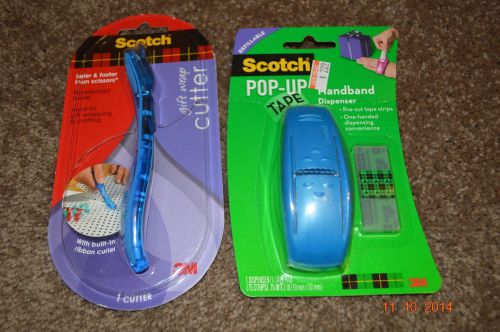 Scotch Pop-up handband tape and cutter!