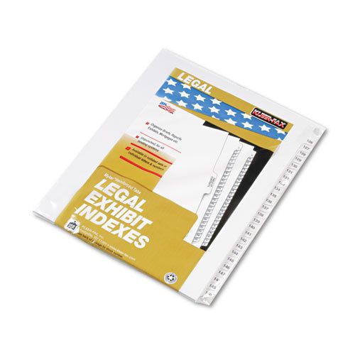 80000 Series Legal Index Divider Set, Side Tabs, Printed &#034;126&#034;-&#034;150&#034;