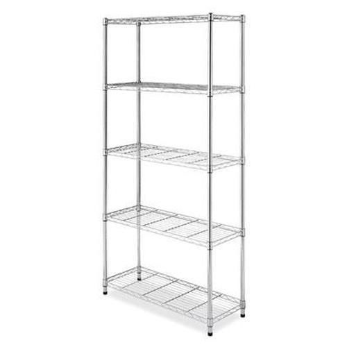 Supreme 5 Tier Shelving Chrome 6060-267