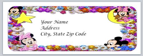 30 Cartoon Personalized Return Address Labels Buy 3 get 1 free (bo6)