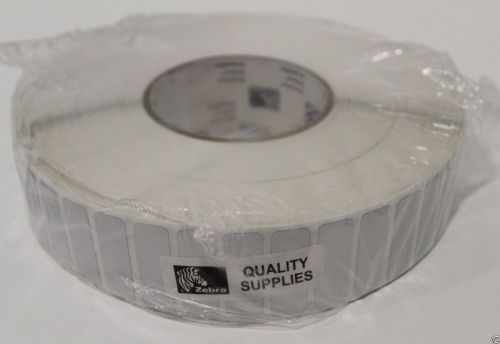 1 Roll NEW 1-1/2&#034;x1/2&#034; 8180 Zebra Thermal Transfer Silver Gloss Label 10001098Z