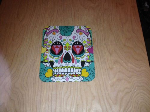 Day of the Dead Dia De Los Muertos Sugar Skull Mouse Pad