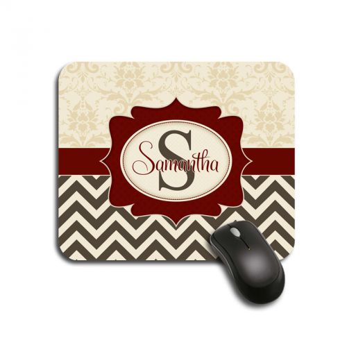 Classy Mouse pad ,name personalized,custom monogrammed computer padding - 110