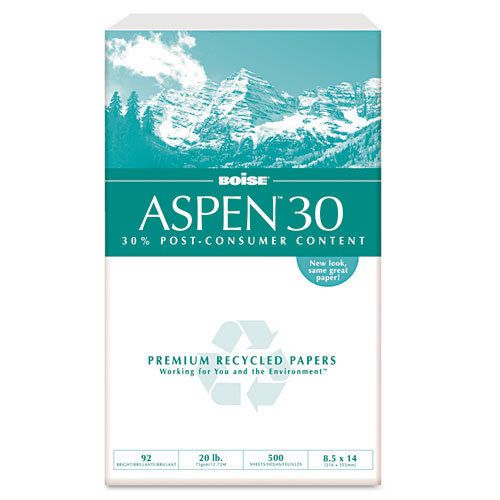 Boise aspen 30 recycled copy/laser paper - cas054904 for sale