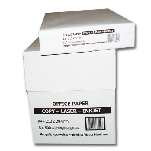 Printer Paper 2500 Sheets Copy Paper DIN A4 Office Paper Copy Laser Inkjet White
