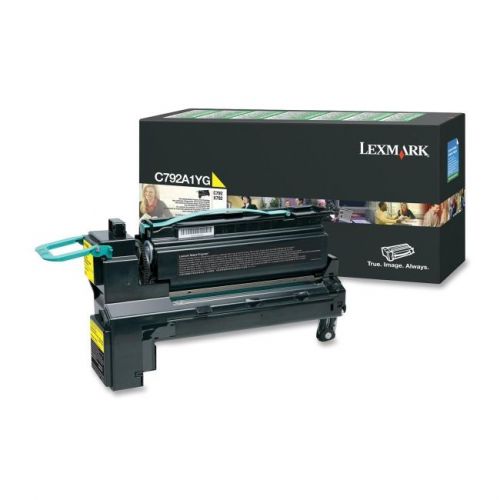 LEXMARK - BPD SUPPLIES C792A1YG YELLOW TONER CARTRIDGE FOR C792