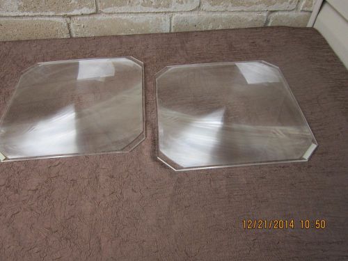 2  Dual Element Fresnel Lenses  For Overhead Projector( 13&#039;&#039; Measured Diagonal)