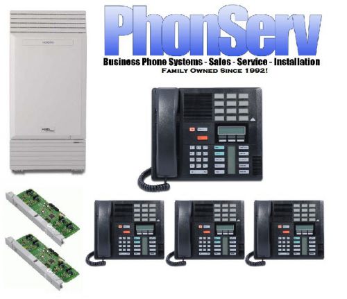 Norstar nortel 0x32 small business 4-m7310 office digital phone system - use sip for sale
