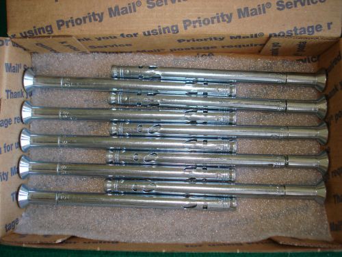 Flat head  concrete bolts (10) for sale