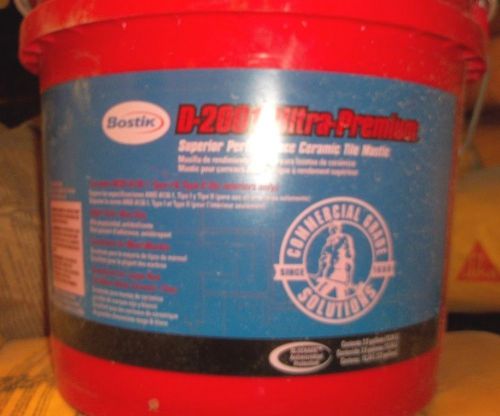 Bostik Professional Grade Tile Ceramic Mastic 3.5 Gallon D-2001