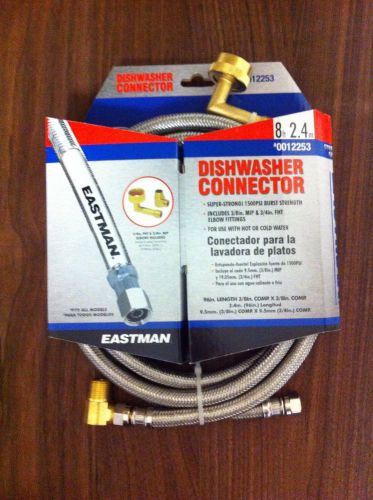 Eastman Dishwasher Connector, 8ft. 1500 PSI