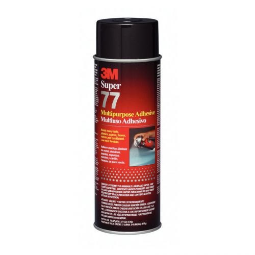 3m 77 super multipurpose adhesive spray,16.75 oz, bonds quickly in 15 seconds for sale