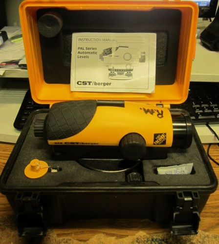 Cst/berger 24x automatic level w/tripod for sale