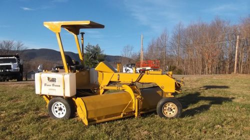 BROCE BROOM BB250 STREET SWEEPER 35HP KUBOTA DIESEL NEW PUMP NO WATER