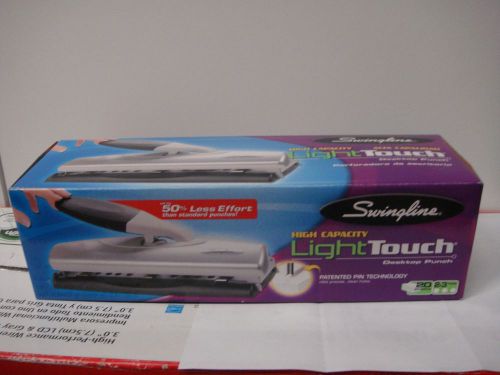 Swingline High Capacity Light Touch Desktop  Punch