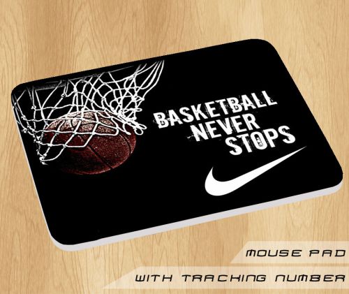 Basketball Never Stops Just Do It Logo Mousepad Mouse Pad Mats Hot Gaming Game
