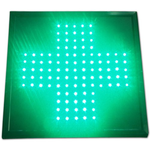 Green cross led medical large sign cannabis marijuana dispensary open smoke shop for sale