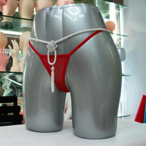 New Women Underwear Swimsuit Mannequin Torso Display Silver Inflatable Model