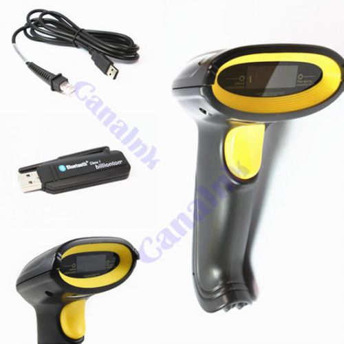 Cordless Laser Barcode Scanner Bar Code Wireless POS Handheld Scan Bluetooth