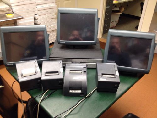 3 station micros pos system for sale