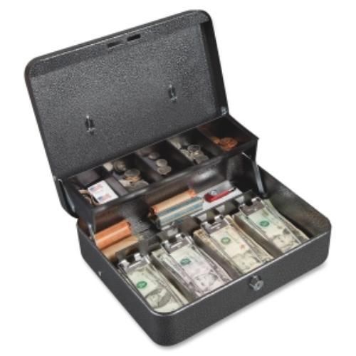 Fireking stop hinge design locking cash box - key lock bolt[s] - 4&#034; x (cb1210) for sale