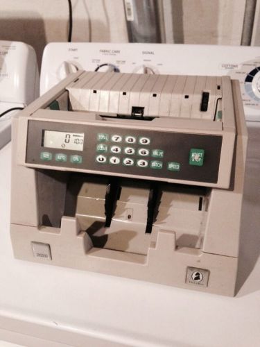 DeLaRue  2620 Electric Money Bill Cash Counter CURRENCY FREE SHIP