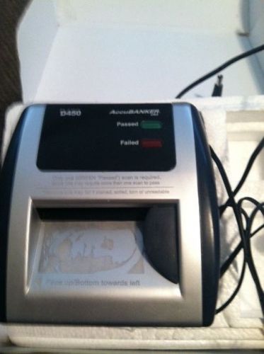 AccuBANKER Bleached Bills Auto Detector D450