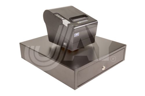 80mm USB Therm POS Rcpt Prt Autocutter 250mm 24V+Cash Dr 4B5C 13 1/4 x14 1/2  24V-J6000