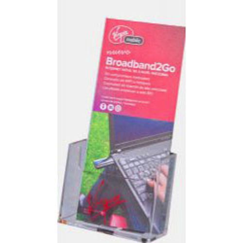 4x9 angled wall mount brochure holder  lot of 20  ds-lhw-m101-20 for sale