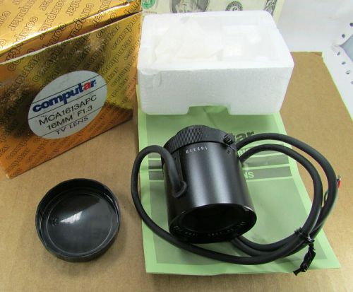 New Computar 16MM F1.3 TV Lens APC CCTV Security Camera Surveillance MCA1613APC