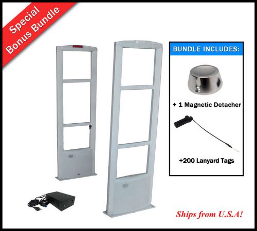 COMBO-B / Lanyard Tag + Detacher + EAS RF Checkpoint Compatible Security System