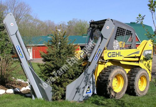 Baumalight SS330, 30&#034; Tree Spade w/SwingingArm: Skidsteers, Tractor F.E. Loaders