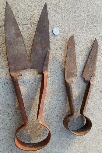 (2) Antique Vintage Sheep Shears