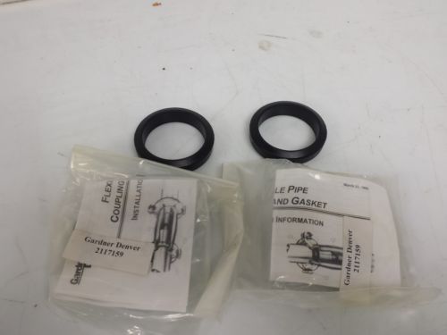 LOT (4) 2117159 Gardner Denver Compressor Gasket / Coupling 2&#034; Buna-N